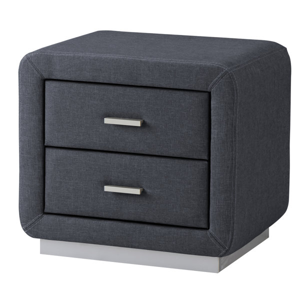 Brayden Studio Zwilling Manufactured Wood Bedside Table & Reviews